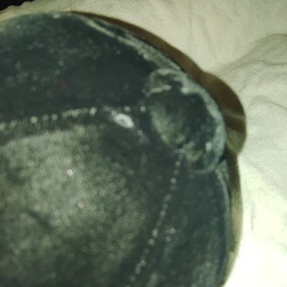 Wembley Elegant Black Velvet Equestrian Helmet Size 6 3/4
